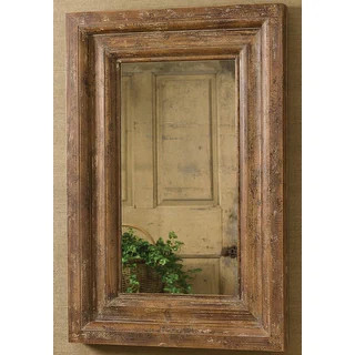 Park Designs Distressed Wood Mirror 36"H - Brown - 36"H x 24"W x 2.75"D | Bed Bath & Beyond
