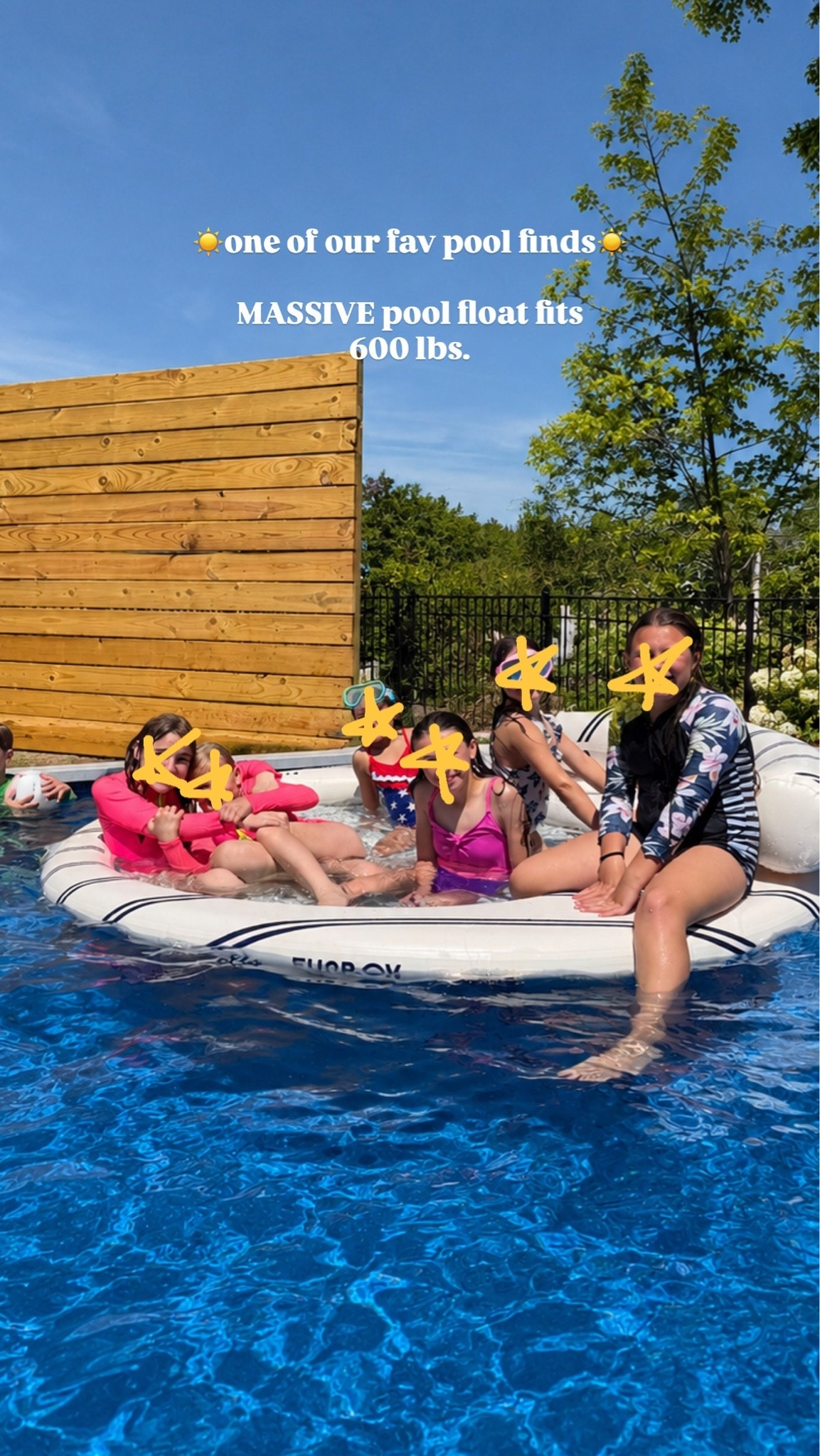 Our @FUNBOY pool float is for sure our favorite pool find ☀️⛱️🌊🇺🇸

#LTKdayinmylife #LTKHome #LTKmomlife