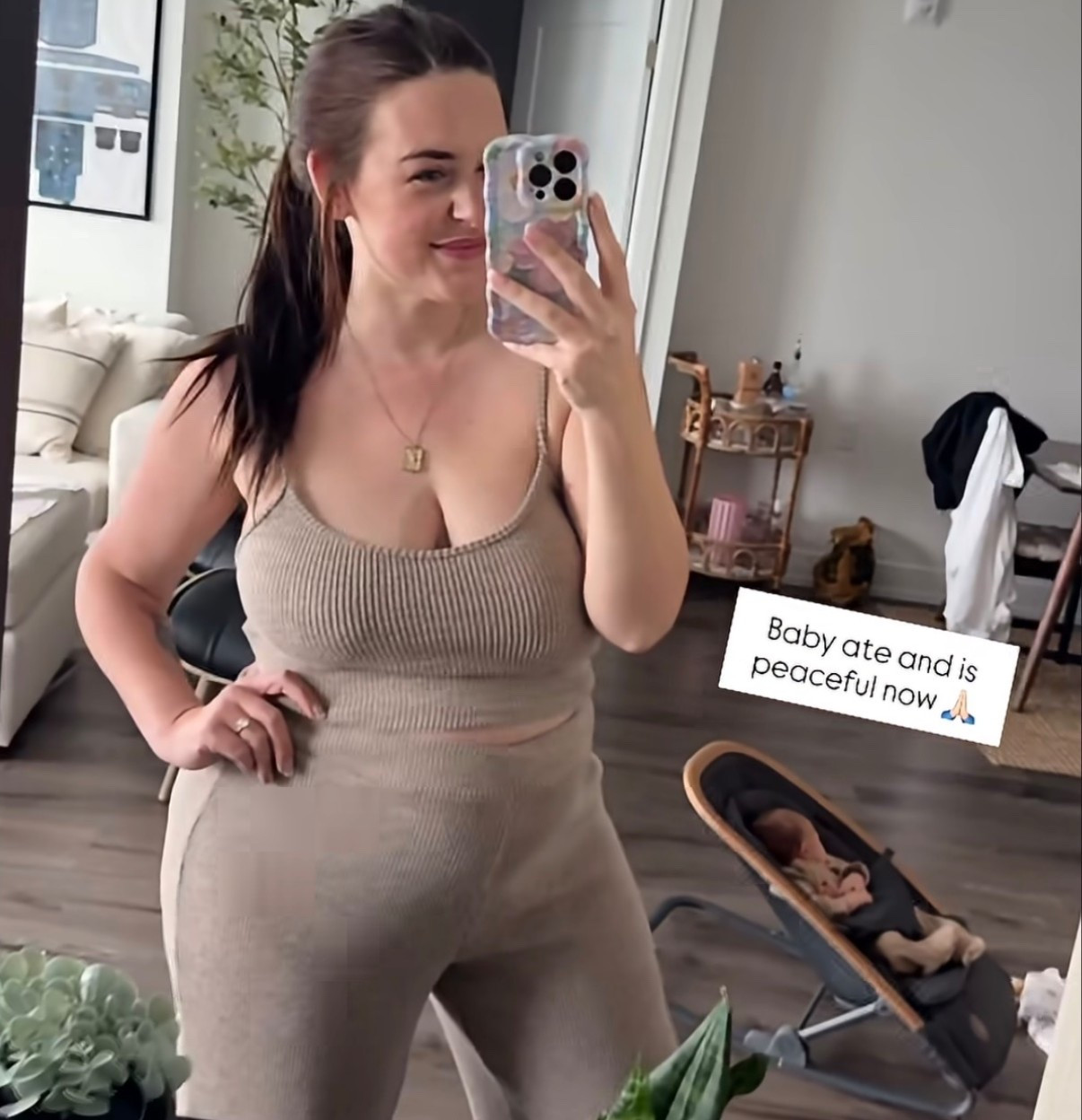 Lounge set I’ve been living in postpartum! Wearing the smallest size.

#LTKfamily #LTKmaternity #LTKbaby