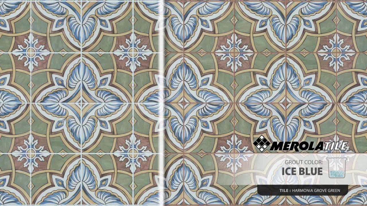 Harmonia Grove Green 13 in. x 13 in. Ceramic Floor and Wall Tile (12.19 sq. ft./Case) | The Home Depot