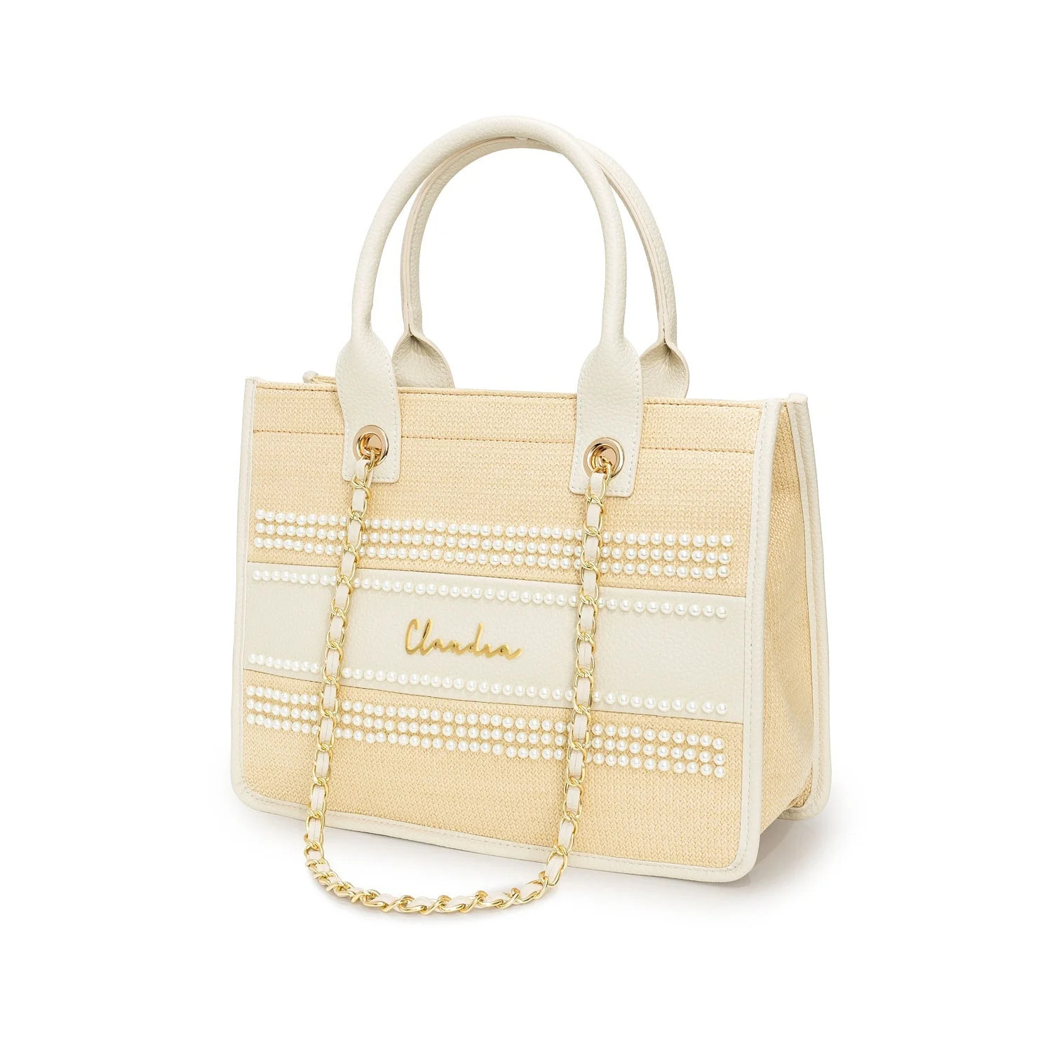 Mini Raffia Pearl Resort Bag | Abbott Lyon