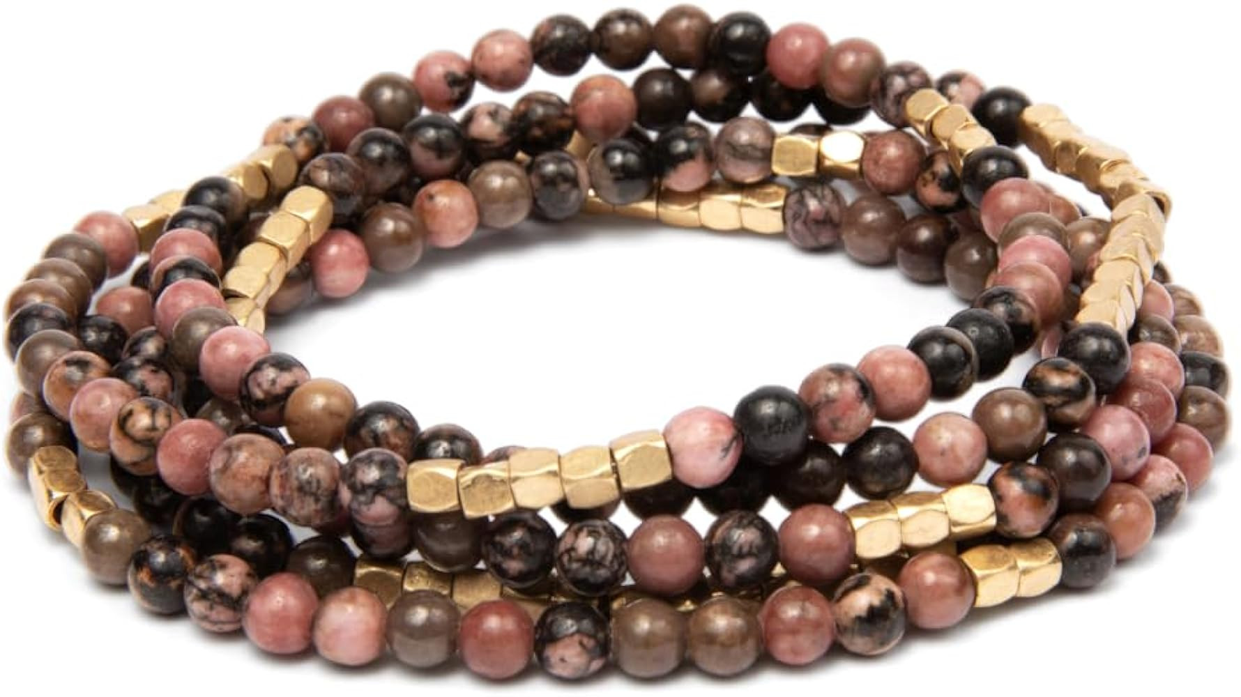 Scout Curated Wrap Necklace Bracelet – Over 30 Stone Options - Natural Stone Bracelet & Stone N... | Amazon (US)