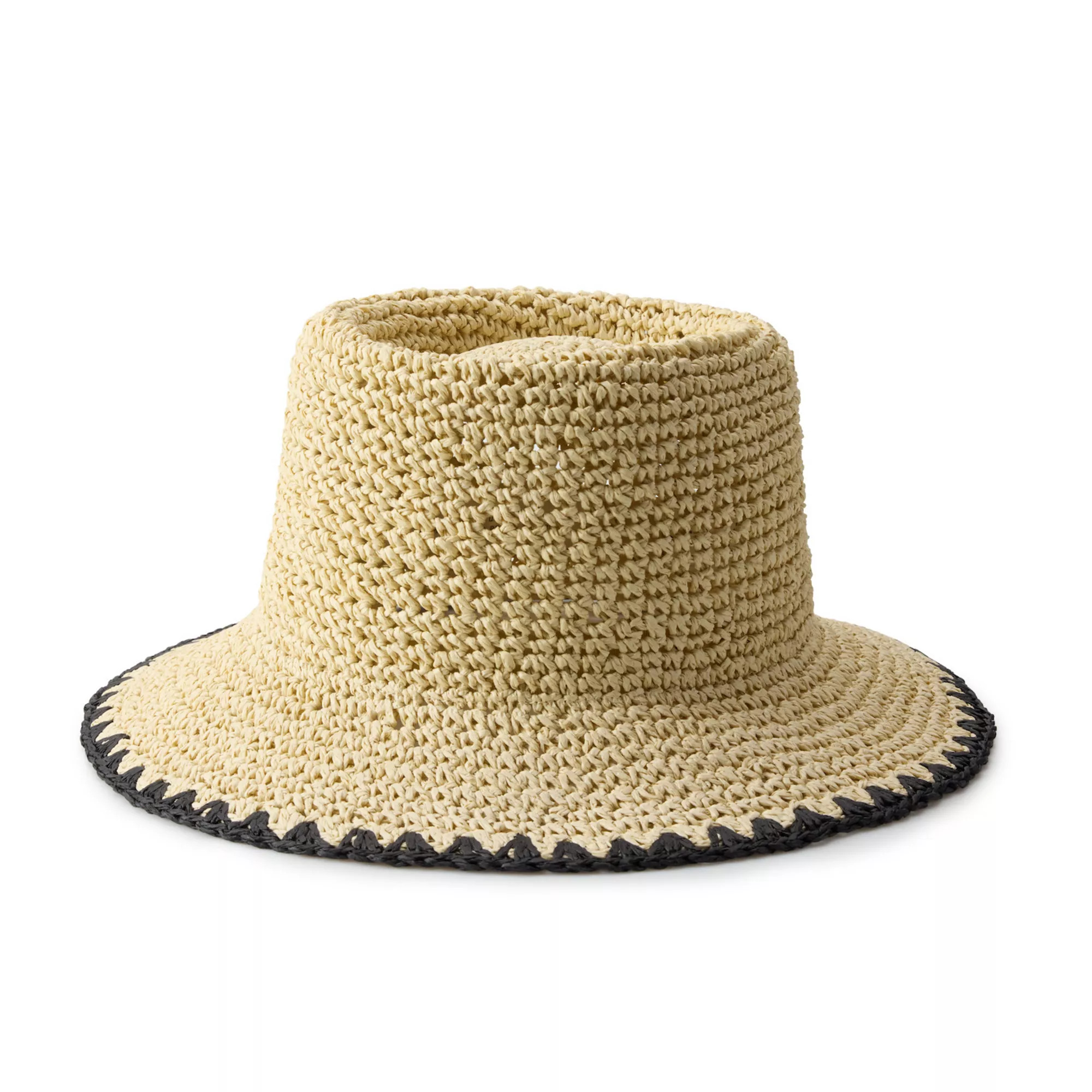 Women's Sonoma Goods For Life\u00ae Telescope Whipstitch Mid Brim Hat | Kohl's