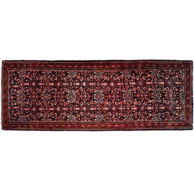 Bandar One-of-a-Kind 3'10" x 10'4" 1970s Area Rug in Red/Black | Wayfair North America