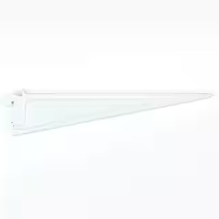 ClosetMaid ShelfTrack 12 in. x .5 in. White Shelf Bracket-52853 - The Home Depot | The Home Depot