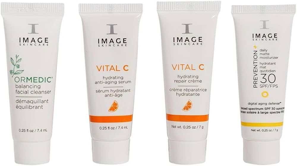 IMAGE Skincare, Four Star Favorites Introductory Skin Care 4 Step Regimen Set for Brighter, Healt... | Amazon (US)