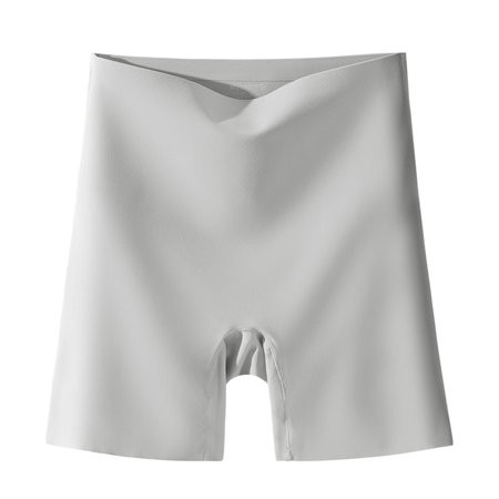 Women’s High Waist Yoga Shorts Tummy Control Non See -Through Athletic Workout Running Shorts Gray | Walmart (US)
