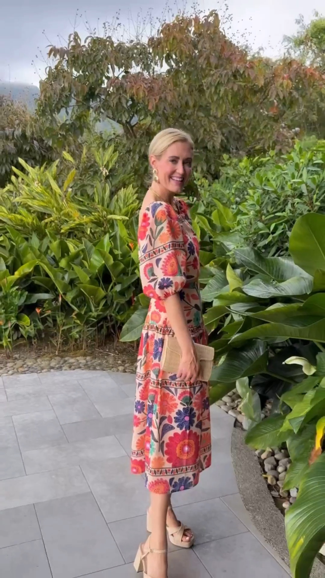 A lightweight midi dress paired with an eyelet jacket—perfect for warm resort days that turn into evening plans.

#LTKootd #LTKdayinmylife