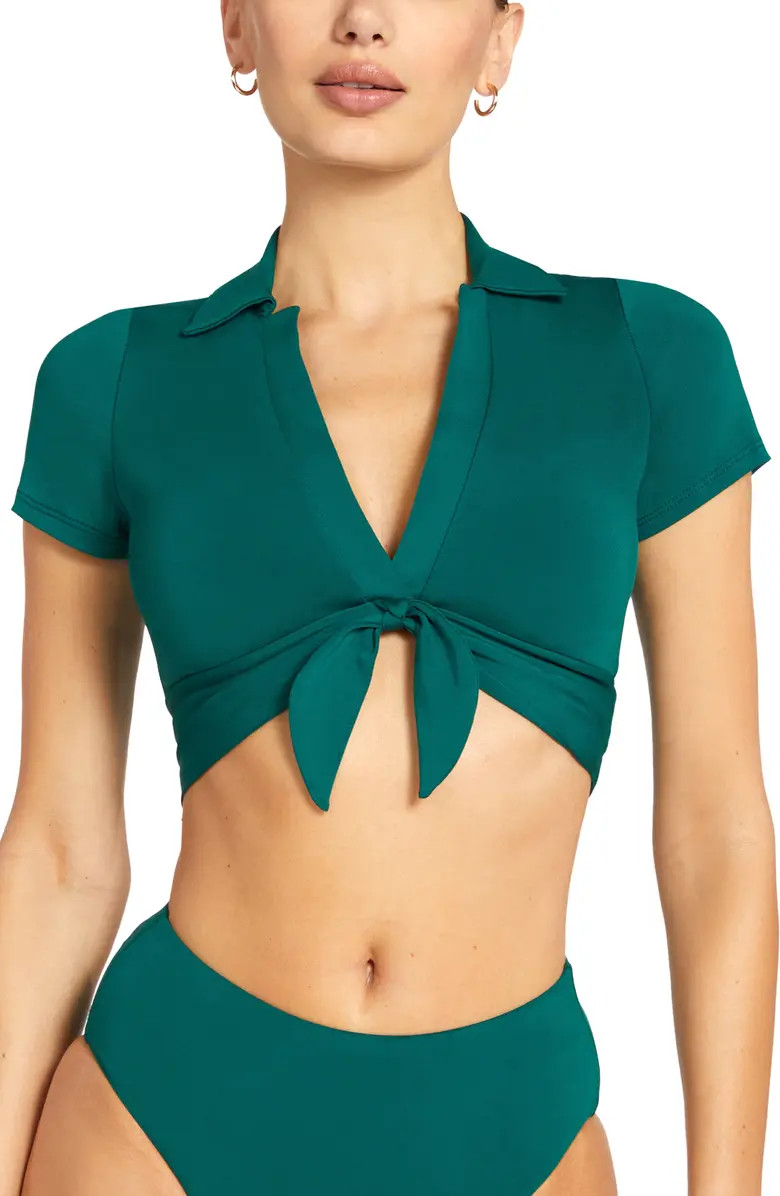 Ava Knot Front Bikini Top | Nordstrom