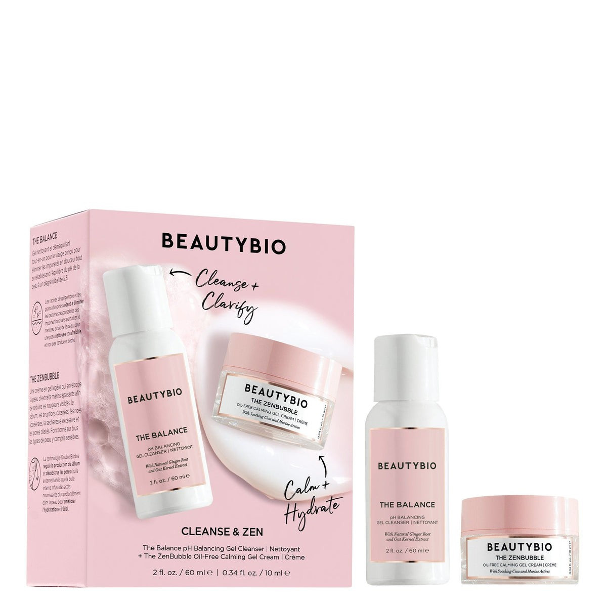 The Mini Cleanse & Zen Set | BeautyBio