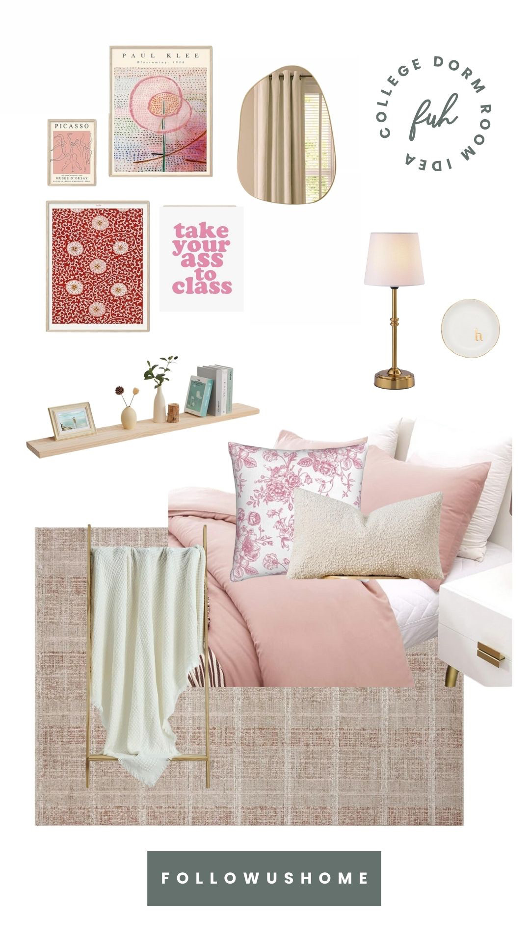 Girl College Dorm Room Idea 

 #LTKU #LTKFindsUnder50 #LTKFindsUnder100