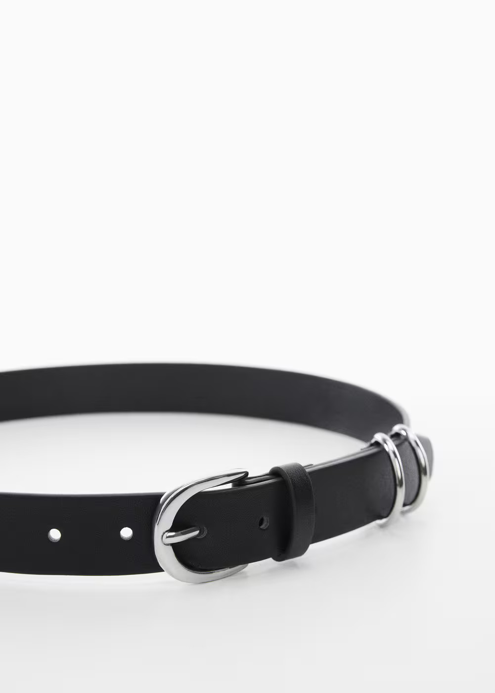 Buckle skinny belt | MANGO (US)