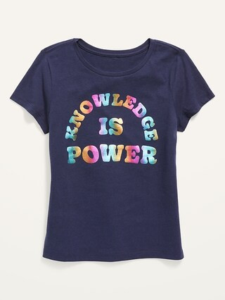 Short-Sleeve Graphic T-Shirt for Girls | Old Navy (US)