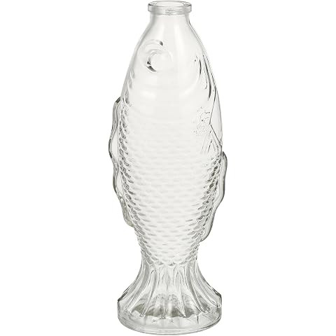 Serax Glass Water Pitcher | Fish & Fish glassware by Paola Navone | Wine Carafe Decanter 28.74 fl... | Amazon (US)