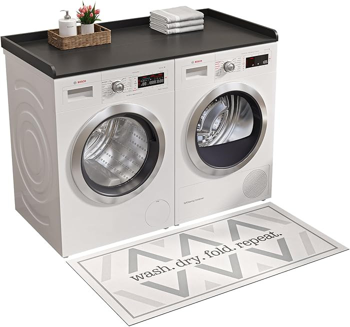 Washer Dryer Countertop, 27.5" x 54" Washer and Dryer Countertop with Non-Slip Pad,Large Laundry ... | Amazon (US)