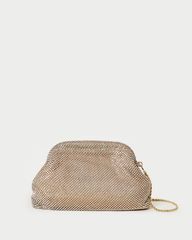 Doreen Gold Diamanté Frame Pouch | Loeffler Randall