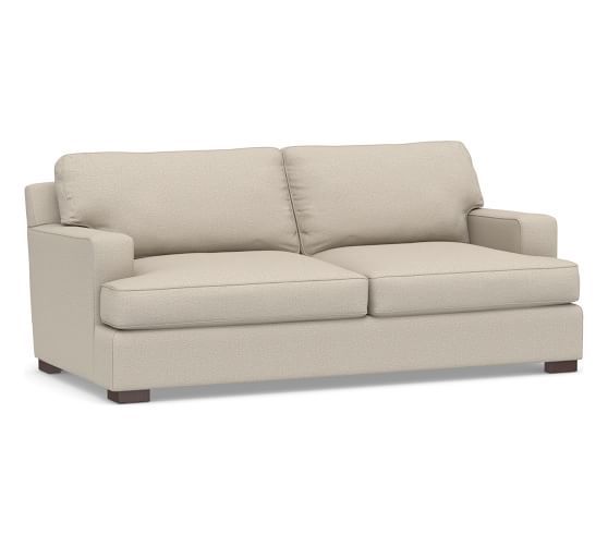 Townsend Square Arm Upholstered Sofa | Pottery Barn (US)