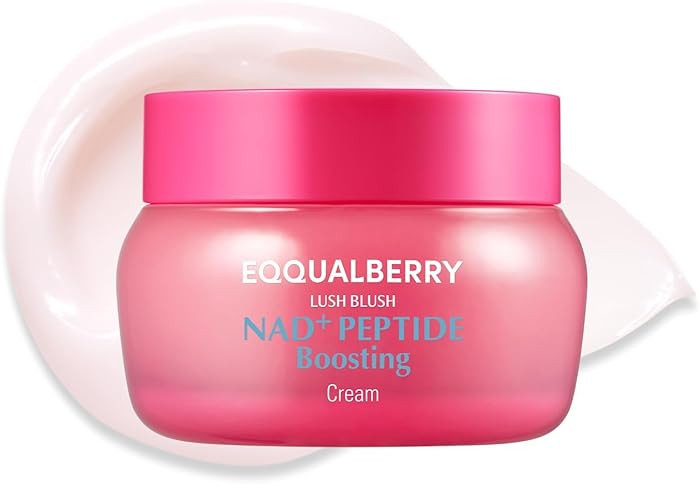 EQQUALBERRY NAD+ Peptide Boosting Cream – NAD+ 5% & 13 Peptides Anti-Aging Face & Body Cream | ... | Amazon (US)