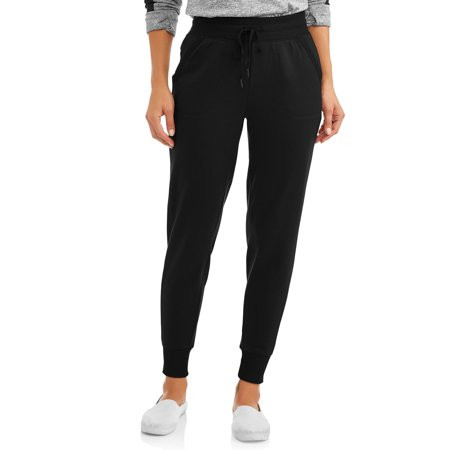 Women's Athletic Black Jogger Pants with Pockets | Walmart (US)