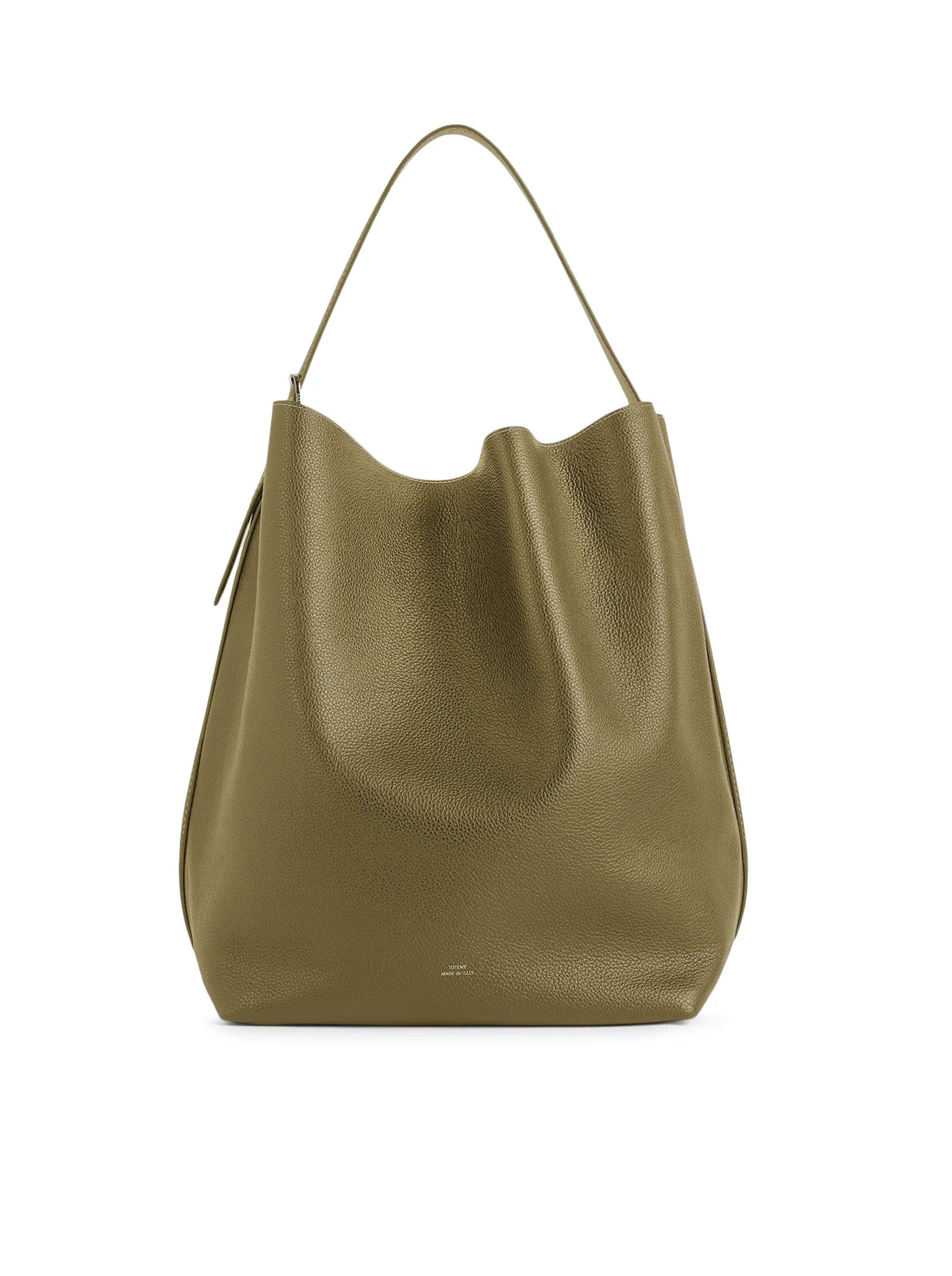 BELTED TOTE BAG IN HAMMERED CALFSKIN - Toteme - Woman | Suitnegozi INT