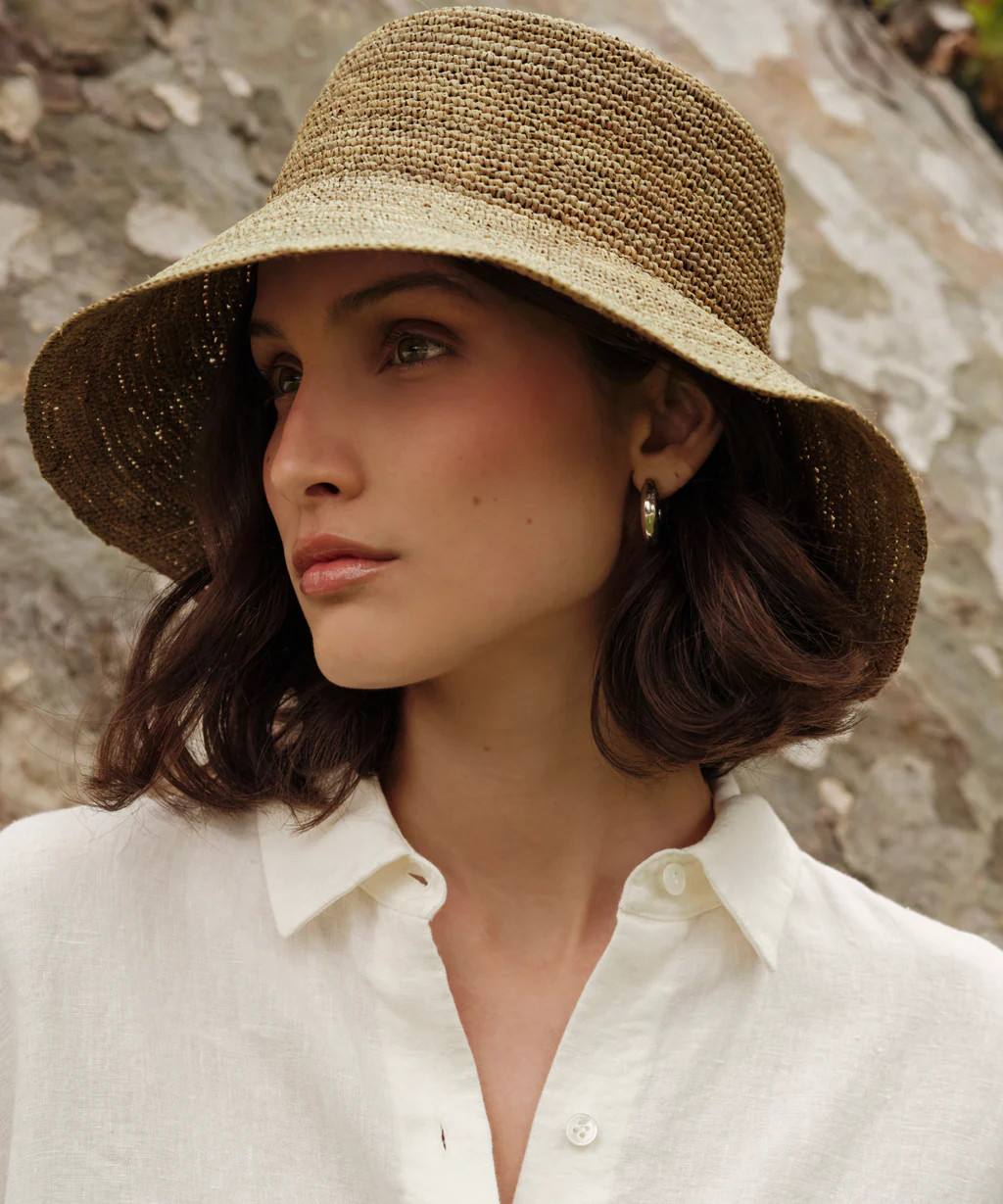 Crochet Raffia Sun Hat | Jenni Kayne
