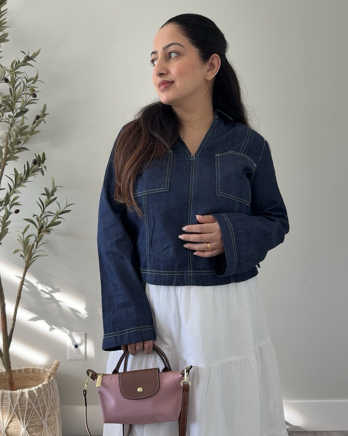 Spring fashion finds !!
Spring outfit ideas 
White tiered skirt outfit ideas 

#LTKootd