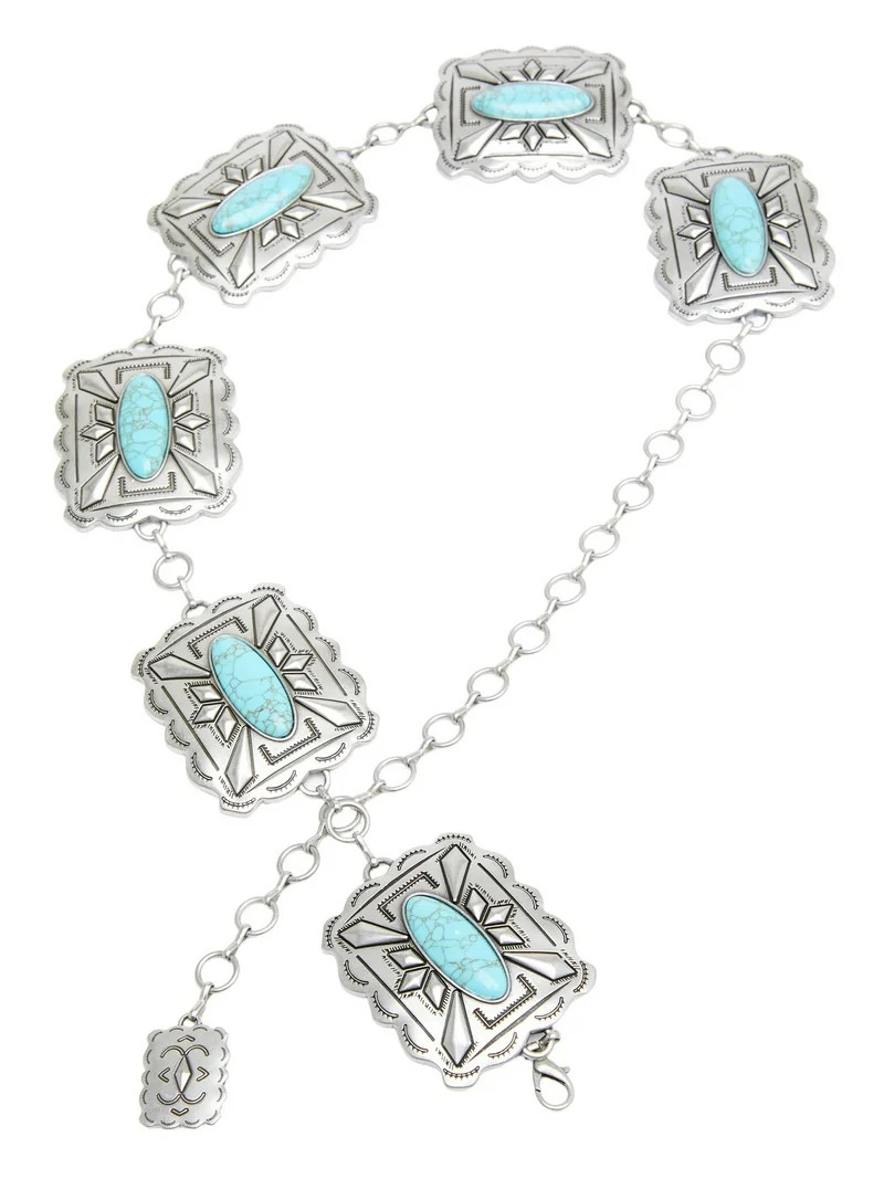 Idyllwind Women's Hit The Road Concho Belt Silver XX- | Walmart (US)