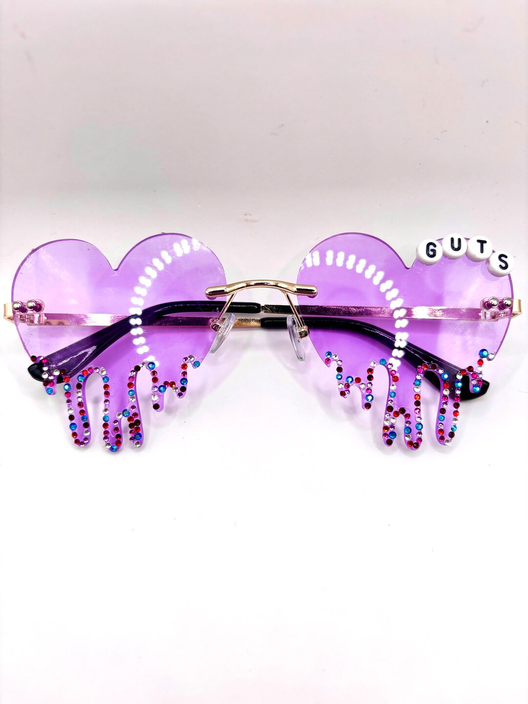 GUTS Olivia Rodrigo Bedazzled Glasses | Etsy (US)