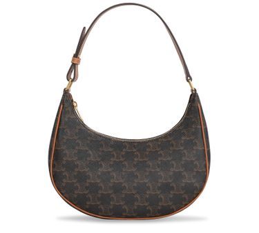 Ava Bag in Triomphe Canvas and calfskin - CELINE | 24S US