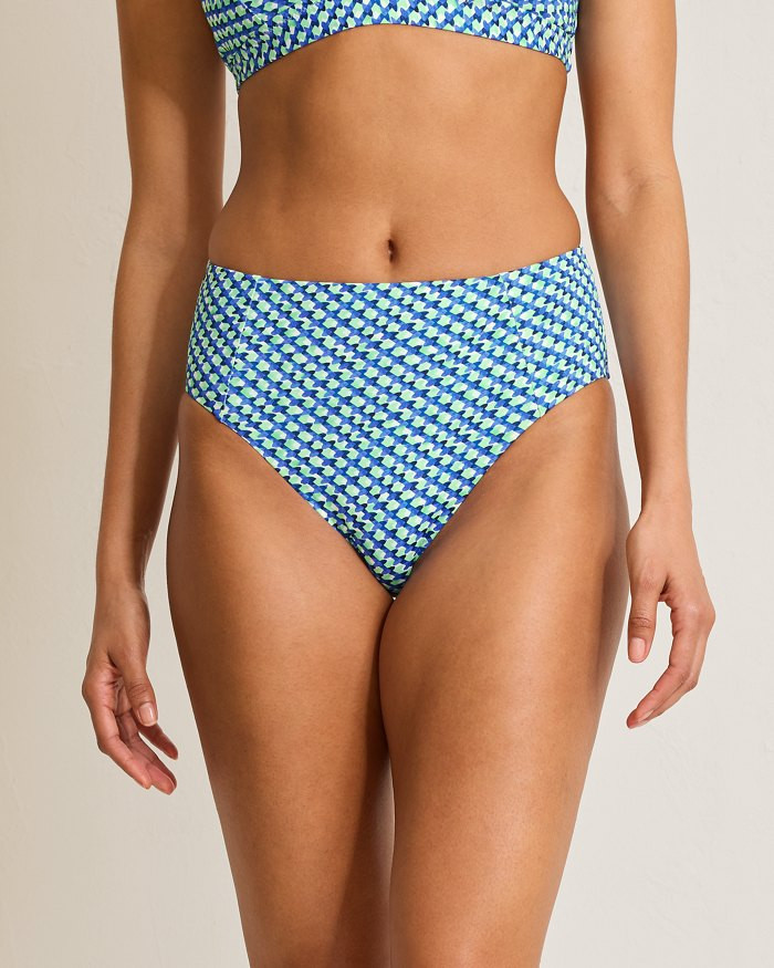 Palm Modern® Mosaic Pool High-Waist Bikini Bottoms | Tommy Bahama