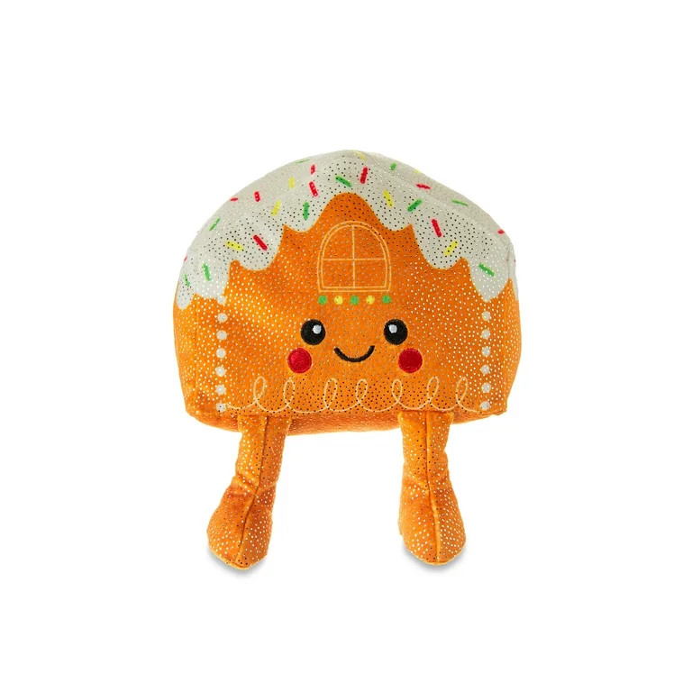 5.5IN Holiday Time Gingerbread House Plush - Walmart.com | Walmart (US)