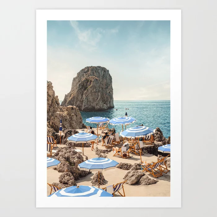 La Fontelina Art Print | Society6