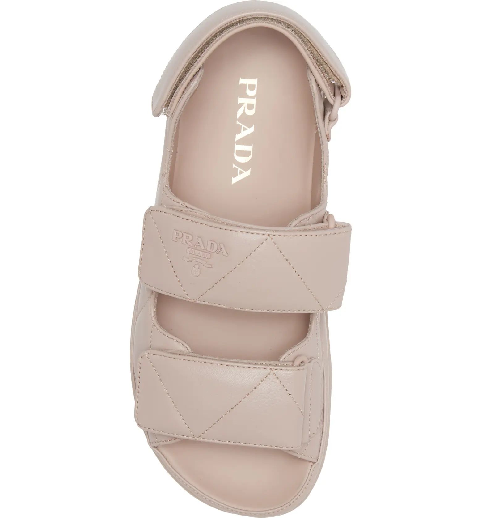 Prada 20MM DOUBLE STRAP SANDAL | Nordstrom | Nordstrom