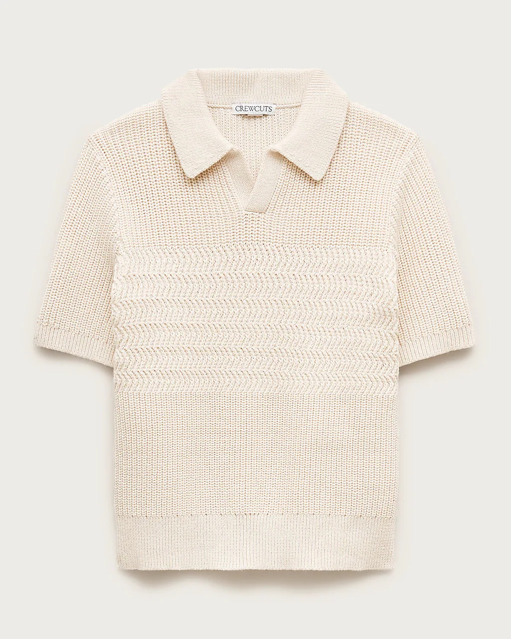 Kids' short-sleeve johnny-collar sweater-polo | J. Crew US