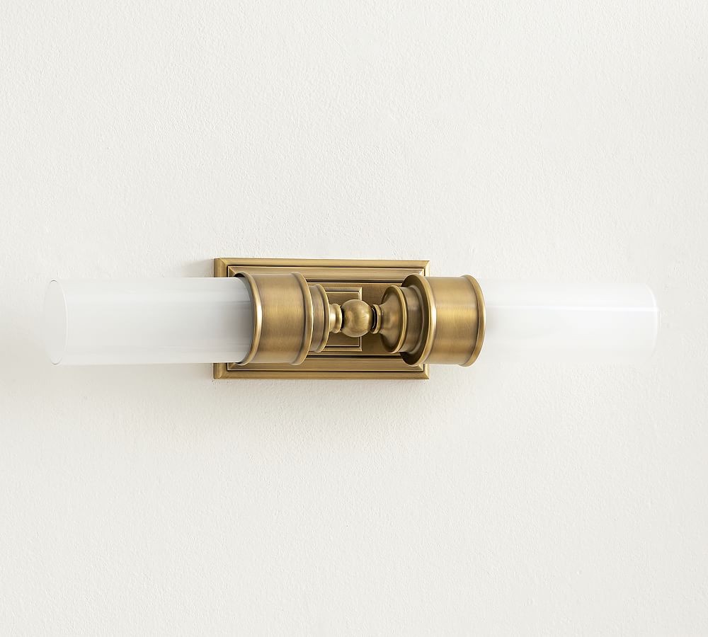 Sussex Double Tube Sconce | Pottery Barn (US)
