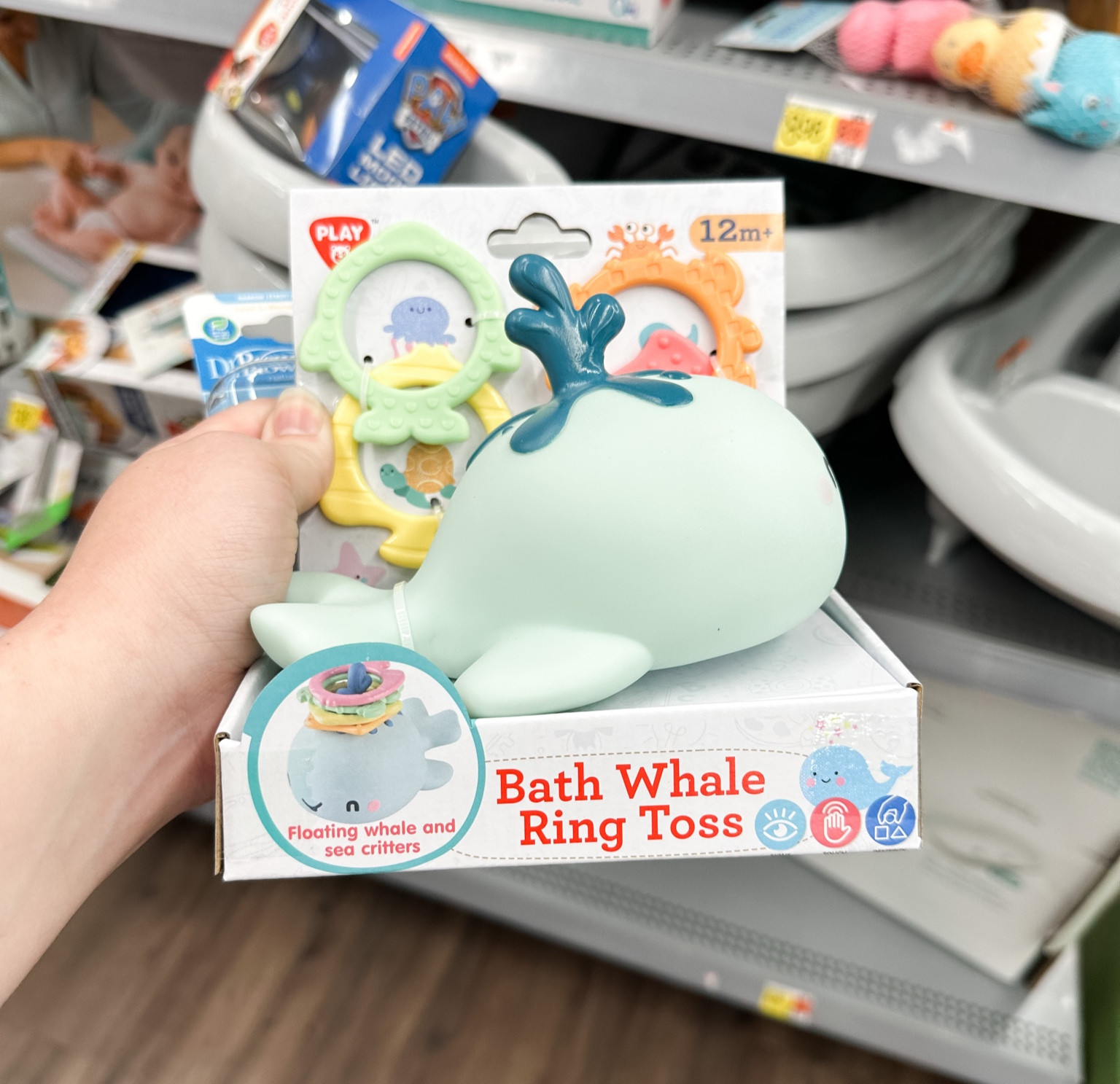 Baby Toddler Whale Ring Toss Bath Toy 

#LTKbaby #LTKswim #LTKkids