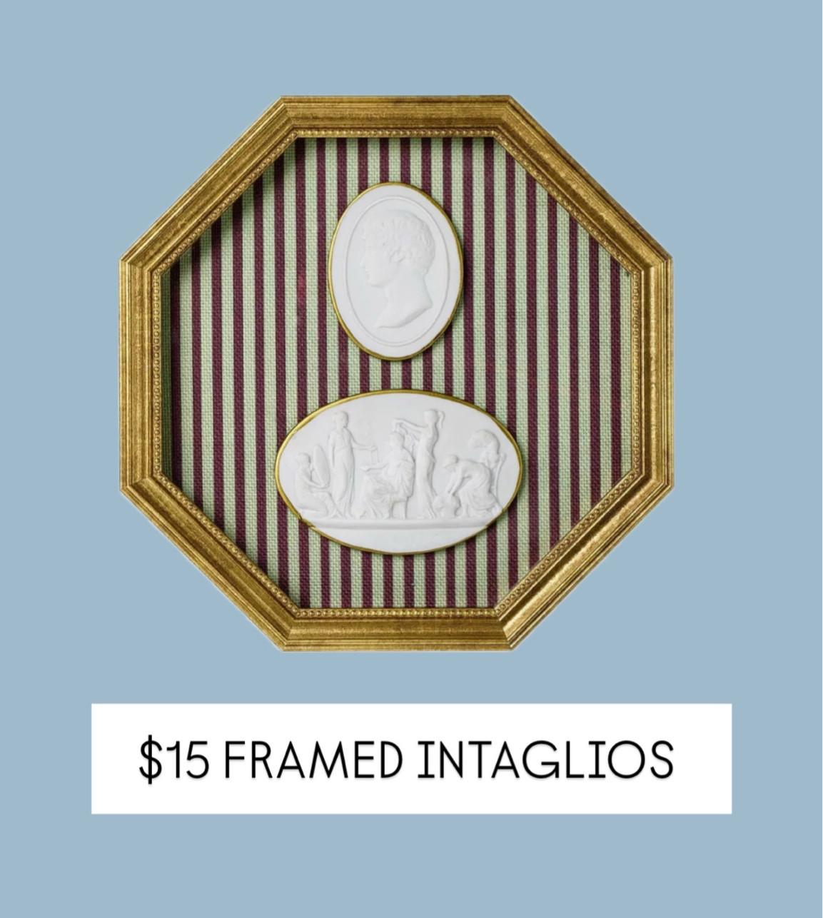 Framed intaglios 