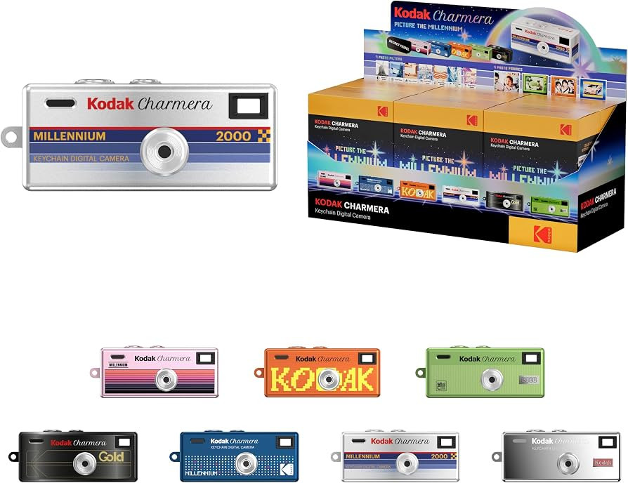 KODAK CHARMERA Keychain Digital Camera Blind Box Millennium Single Box (1PC),Mini Camera,Digicam,... | Amazon (US)