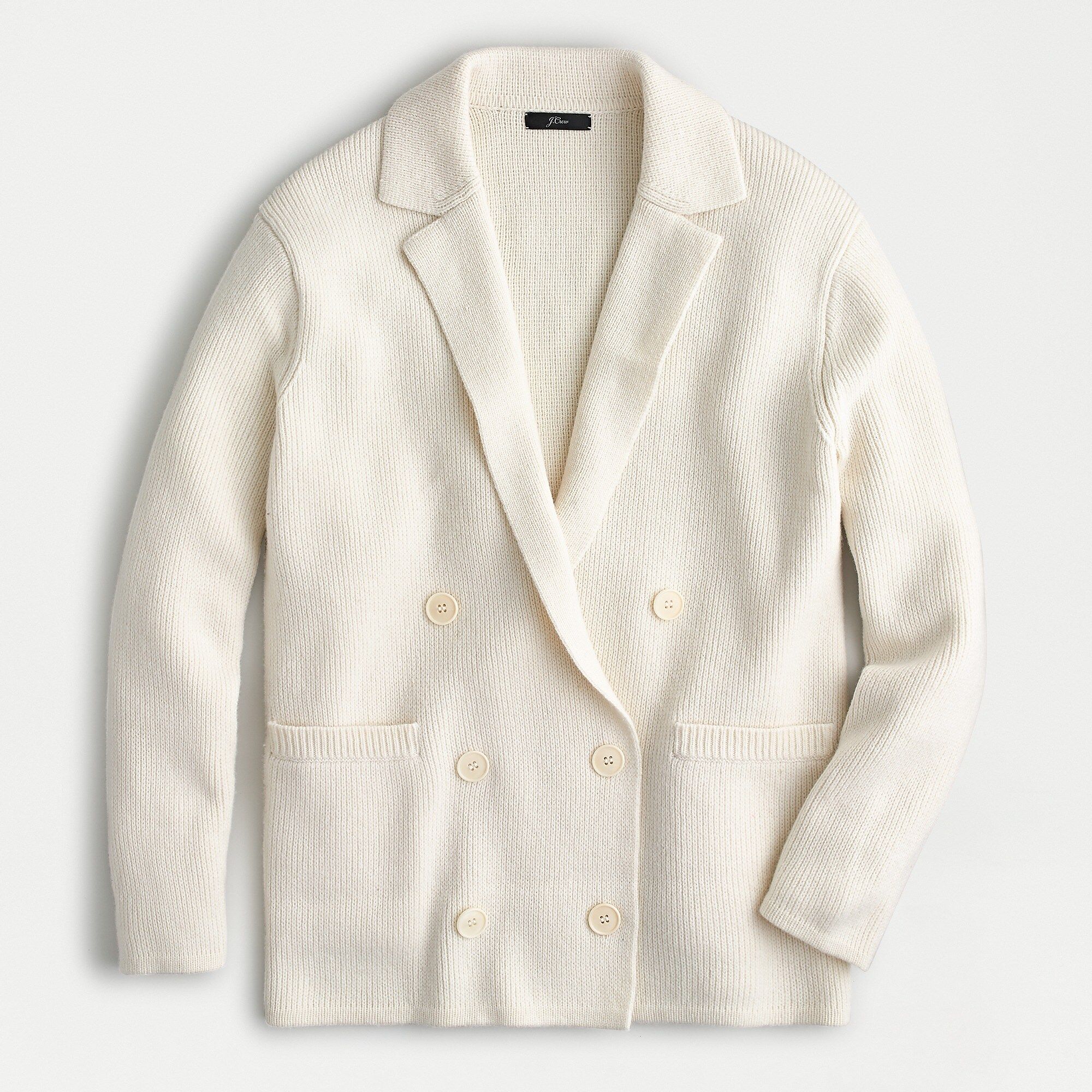 Double-breasted sweater-blazer | J.Crew US
