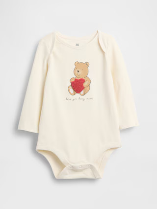 Baby First Favorites Organic Cotton Graphic Bodysuit | Gap (US)
