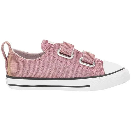 Converse Kids Chuck Taylor All-Star 2V Space Star (Infant/Toddler) Barely Rose/Silver/White | Walmart (US)