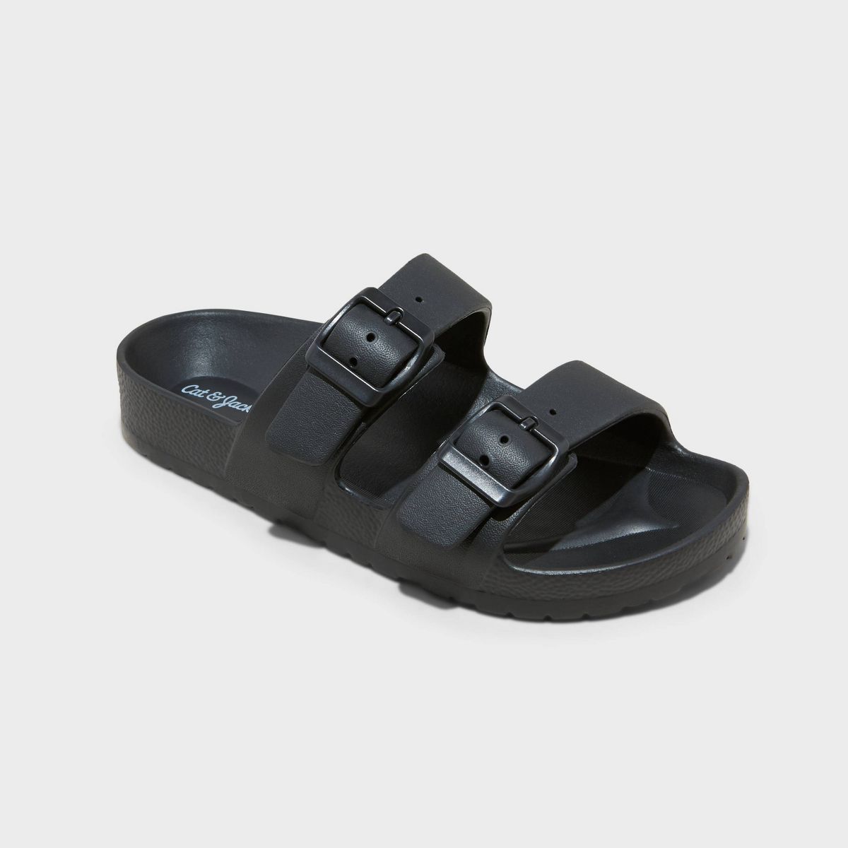 Kids' Noa Footbed Sandals - Cat & Jack™ Black 1 | Target