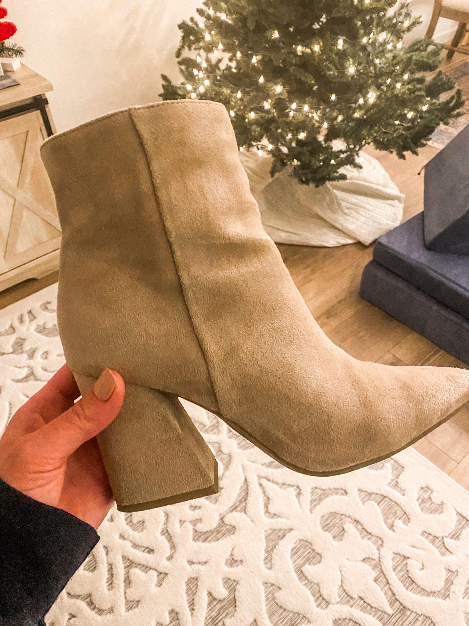 Perfect fall ankle boot! Tan boots, holiday outfit, boots under $50, thanksgiving outfit, target boots, fall outfit. 

#LTKparties #LTKfindsunder50 #LTKHoliday