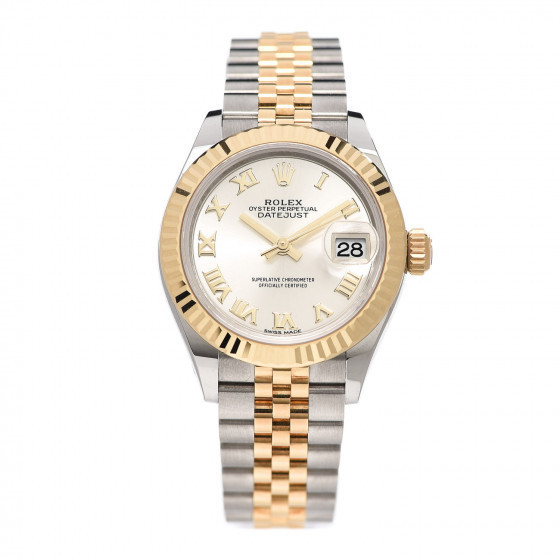 ROLEX

Stainless Steel 18K Yellow Gold 28mm Oyster Perpetual Datejust Watch Silver 279173 | Fashionphile