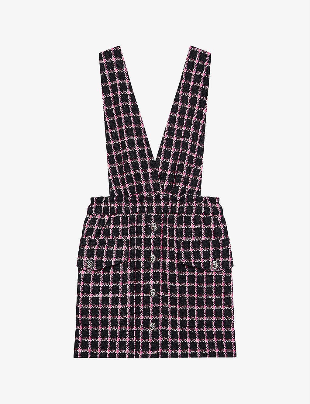 Ritrite checked strap woven mini dress | Selfridges