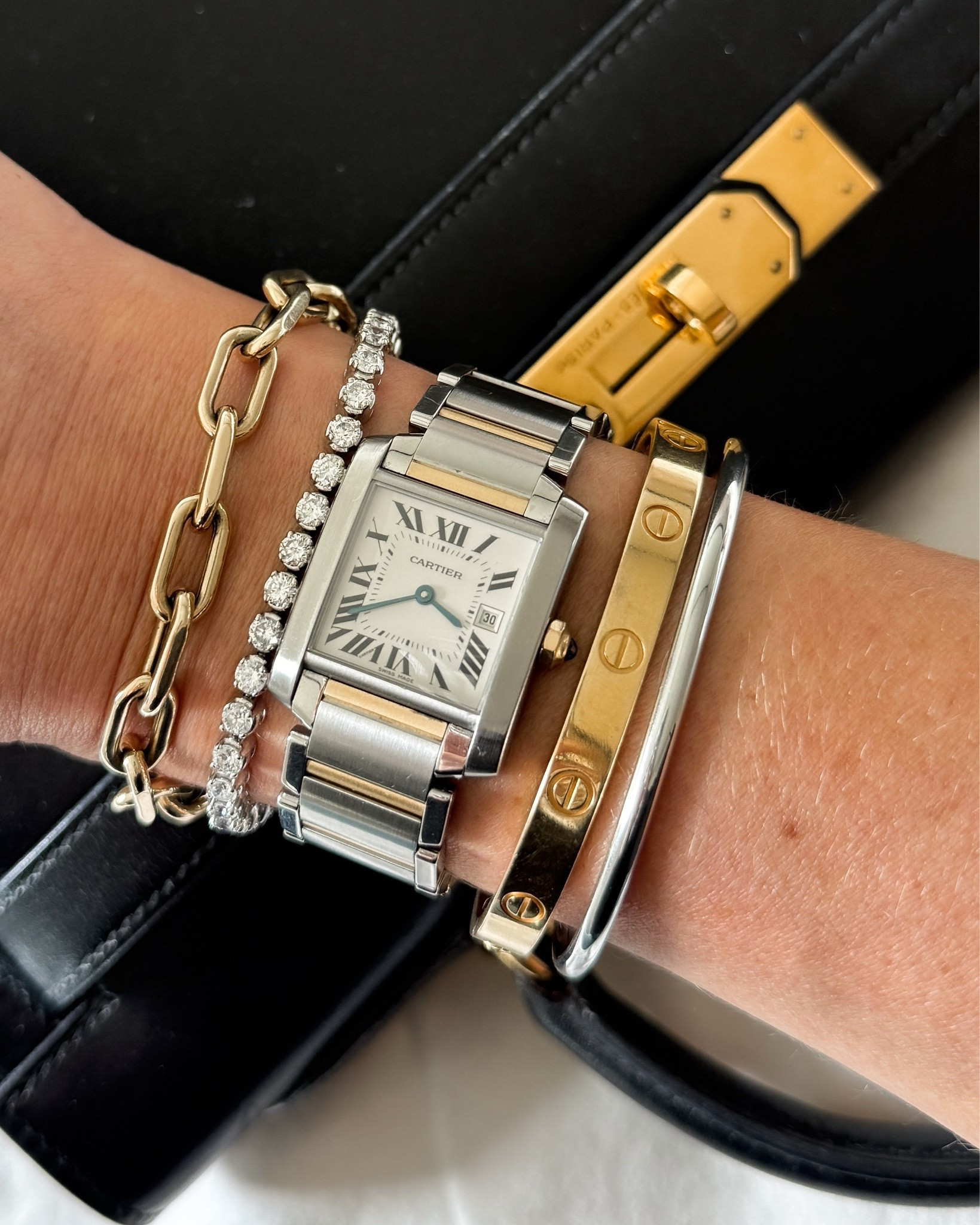Fashion Jackson jewelry stack.

#LTKOver40