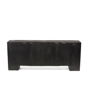 86x34.5 Galanis Solid Mango Wood 4 Door Sideboard | Home | Marshalls | Marshalls