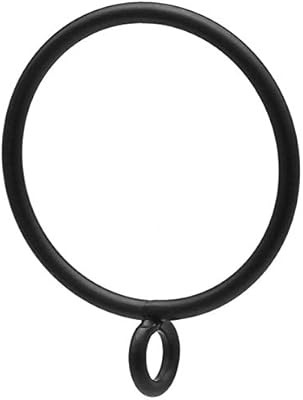 Amazon.com: Jetovo 36 Pack 1.5 inch Inner Diameter Metal Curtain Rings Drapery Eyelet Curtain Rin... | Amazon (US)