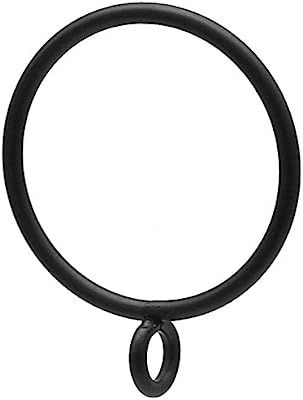 Amazon.com: Jetovo 36 Pack 1.5 inch Inner Diameter Metal Curtain Rings Drapery Eyelet Curtain Rin... | Amazon (US)