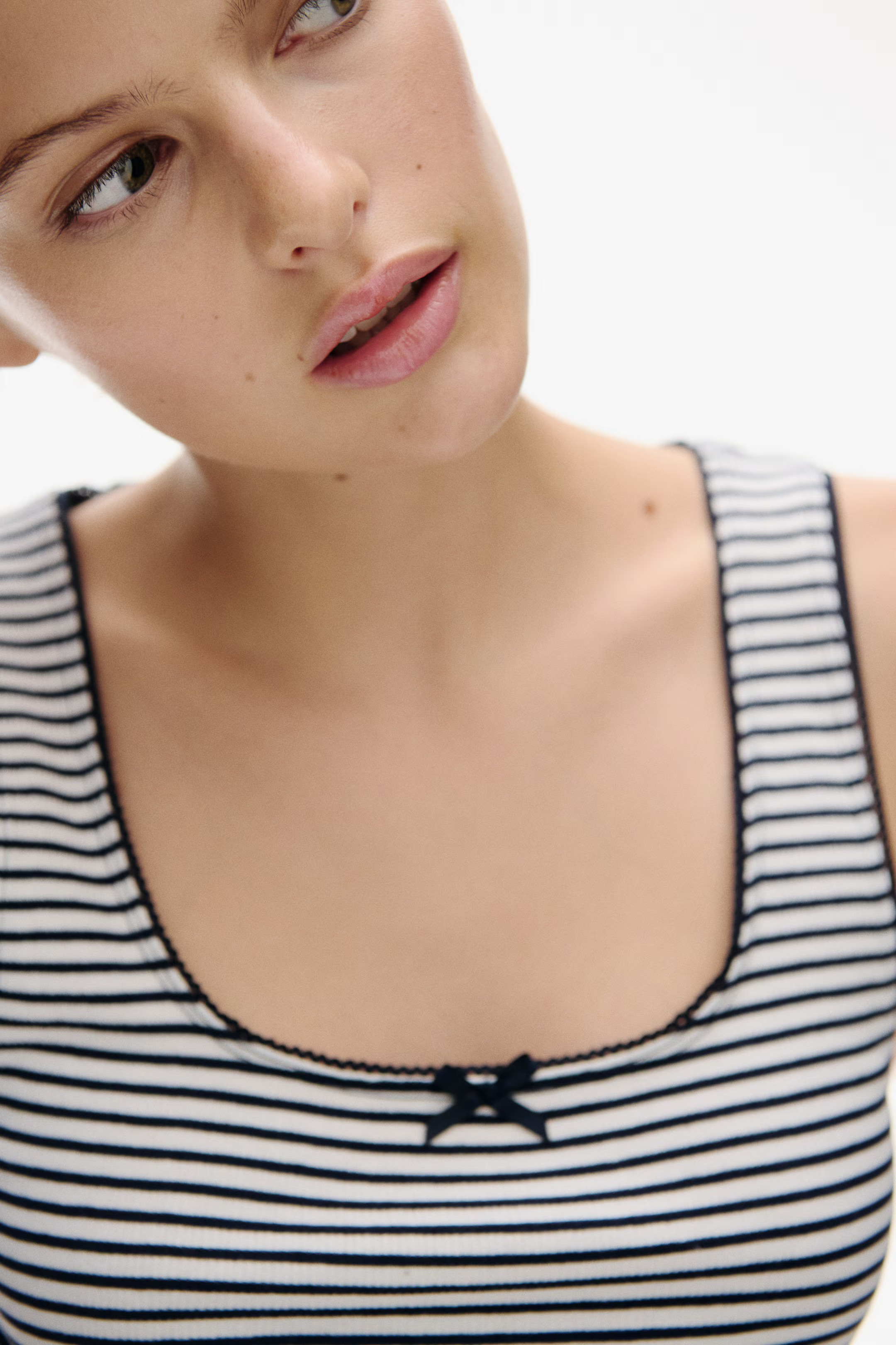 Pointelle Jersey Tank Top | H&M (US + CA)